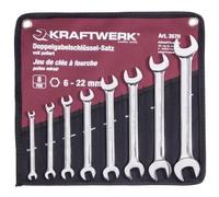 Kraftwerk Tools 3570R 8-pzs. Bolsa llaves fijas 6-22 mm