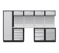 Kraftwerk Tools 3964K-H5049-K4IX Mobilio 5 combi, gabinete alto, 4/5/9 cajones, inox