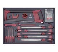 Kraftwerk Tools 4902-06 Bandeja EVA limas-brocas 35pzs.