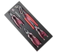 Kraftwerk Tools 4903-15 Bandeja EVA3, de alicates hightech 4 pzs.