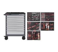 Kraftwerk Tools PRO LINE 102.470.510 BT700 Carro de taller, 8 cajones, PRO, 237-pzs.