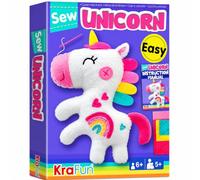 KRAFUN Kit Costura Unicornio 7+ Años, Muñeco Individual