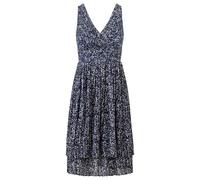 Kraimod Vestido azul / marrón / blanco 40 azul / marrón / blanco