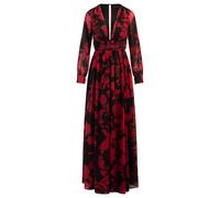 Kraimod Vestido de noche rojo / negro 40 rojo / negro