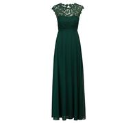 Kraimod Vestido de noche verde oscuro 46 verde oscuro