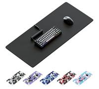 Kraken Large Gaming Mouse Pad - Non Slip Bottom - Stain & Water Resistant - Extended XXL Mousepad Large Desk Pad for Gaming, Office & Home - Desk Mat for Keyboard and Mouse - 32" x 12" (Black)