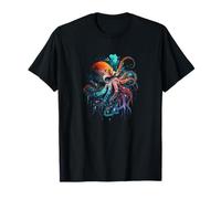 Kraken Octopus navegando por el océano Camiseta