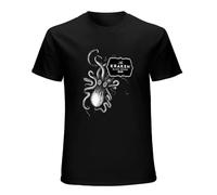 Kraken Rum Essential O-Neck 100% Cotton Short Sleeve Unisex T-Shirt L