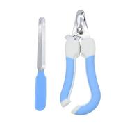 Krallenschere für Hunde & Katzen - Nagelknipser Set inkl. Feile - Sicherer Krallenschneider für alle Rassen & Größen - Ergonomisch & Robust - PP & Edelstahl