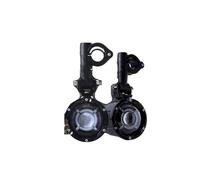 KRALPOTIX Faro Delantero con DRL homologado Emark E24 Compatible con M/W F 650 700 800 GS ADV F800gs 2008-2018 F800R, Faros LED con proyector y Luces antiniebla.(Fog Lights)