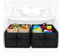 KRAMELOT Pack 2 Organizador Maletero Coche Plegable - Caja Organizadora Impermeable de Gran Capacidad para Coche, Camper, Caravana, Viajes y Casa