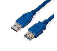KRAMER Cable Extensor USB 3.0 A (M) A A (F) (C-USB3/AAE-3) Electronics USB-A (M) TO USB-A (F) 3.0, 0.9M, 0,9 M, USB A, USB A, 3.0 (3.1 Gen 1), Male Connector/Female Connector, Negro