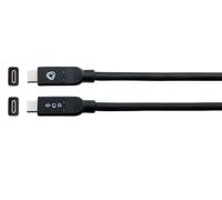 Cable USB C Kramer Electronics 4,6 m USB 3.2 Gen 2 10 Gbit/s Negro