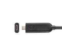 Kramer Electronics CLS-AOCU32/FF-25 cable USB 7,6 m USB 3.2 Gen 2 (3.1 Gen 2) USB C Negro