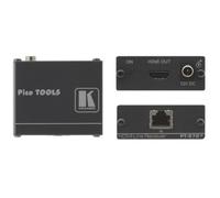 Kramer Electronics PT-572+ Extensor Audio/Video Receptor AV Negro