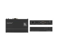 Kramer electronics tp-580rxr extensor audio/video receptor av negro