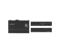 Kramer Electronics - TP-580RXR extensor audio/video Receptor AV Negro
