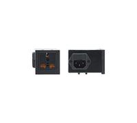 Kramer Electronics TS-201DE Toma de Corriente Negro