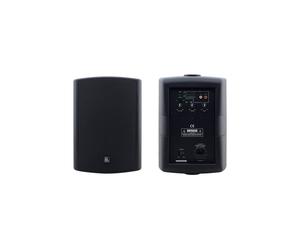 Kramer Tavor 6-O Altavoz activo de dos vías para montaje en pared con modo de espera automático, negro, pareja