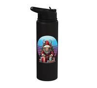 Krampus cree en ti Navidad Krampus vacaciones Navidad Stainless Steel Insulated Water Bottle