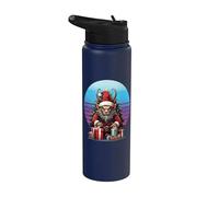 Krampus cree en ti Navidad Krampus vacaciones Navidad Stainless Steel Insulated Water Bottle