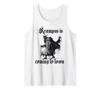 Krampus Evil Santa Claus - Krampus del Sur de Alemania Camiseta sin Mangas