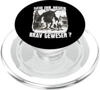 Krampus Papá Noel demoníaco Kramperl T Krampus Run PopSockets PopGrip para MagSafe