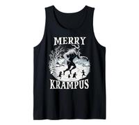 Krampus T | Papá Noel Aterrador | Máscara Krampus Bartl Camiseta sin Mangas
