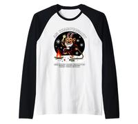 Krampusnacht alemán Be Good o Krampus Night te conseguirá Camiseta Manga Raglan