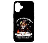Krampusnacht alemán Be Good o Krampus Night te conseguirá Carcasa para iPhone 16