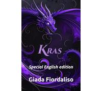 Kras special English full-colour edition with purple dragons on the black background of each page, cover with purple dragons.: Special English edition