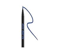 KRASH KOSMETICS Eyeliner Líquido Azul To Die For DRAG SOUL - Formula Waterproof 24h Larga Duración - Delineador Ojos Colores Pigmentados - Aplicador de Fieltro Punta Fina - Vegano y Cruelty Free
