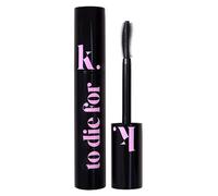 KRASH KOSMETICS Máscara de Pestañas To Die For CARBON BLACK Maquillaje + Tratamiento - Sin Grumos - Estimula el Crecimiento - Rizo Ultra Fijo - Volumen y Longitud - Cepillo Flexible - Vegano