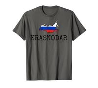 Krasnodar Souvenir Rusia Vacaciones Ruso Mujeres Hombres Viajes Camiseta