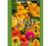 Krassens finess Målarbok för barn och vuxna: nasturtium blomma