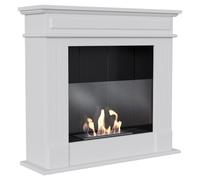KRATKI Biochimenea Portal November Biochimenea con Cristal Blanco Certificado TÜV