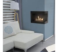 Kratki Chimenea de Pared encastrables DELTA derecha 70 cm TÜV