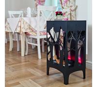 Kratki Chimenea de Pared FOXTROT negro