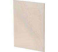KRATKI Chimenea Vidrio Vidrio Horno Vidrio protección térmica Vidrio Chimenea Panel autolimpiante 260 x 280 mm