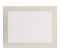 Kratki Rejilla de ventilación para Chimenea, 22 cm x 37 cm, Color Crema