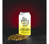 Kratom World Yeahrba Drink 330ml Ginger & Lemon