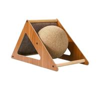 Kratzspiel Ball - Robust Tiertrainingsball, Katzen Aktivitätsgerät | Groß kippsicheres Indoor Spielobjekt mit fester Bauweise für Kätzchen Häschen Minihaustiere Fitnessroutine Spielzeit Entspannungsnu