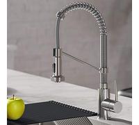 Kraus Bolden KPF-1610CH-KAG-1CH - Grifo de cocina (45,7 cm, cromado)