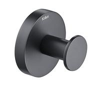 Kraus Elie - Gancho para Toalla de baño, Acabado Negro Mate, KEA-18801MB