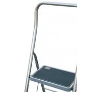 Krause 130860 taburete aluminio negro, azul