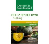 Krauterhaus Sanct Bernhard - Aceite de Semilla de Calabaza 500 mg (150 cápsulas)