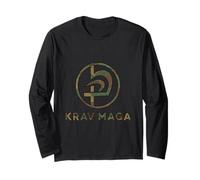 Krav Maga Combat Sport - Camiseta de Arte marcial israelí de Defensa Personal Manga Larga