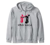 Krav Maga Defensa Israelí Contacto Combate Artes Marciales Regalo Sudadera con Capucha