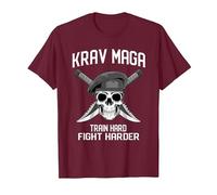 Krav Maga Entrenar Duro Luchar más Duro Camiseta