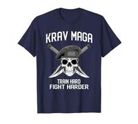 Krav Maga Entrenar Duro Luchar más Duro Camiseta